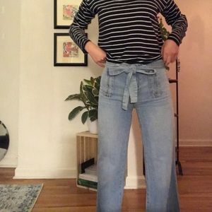 Anthropologie Pilcro Wide Leg Jeans